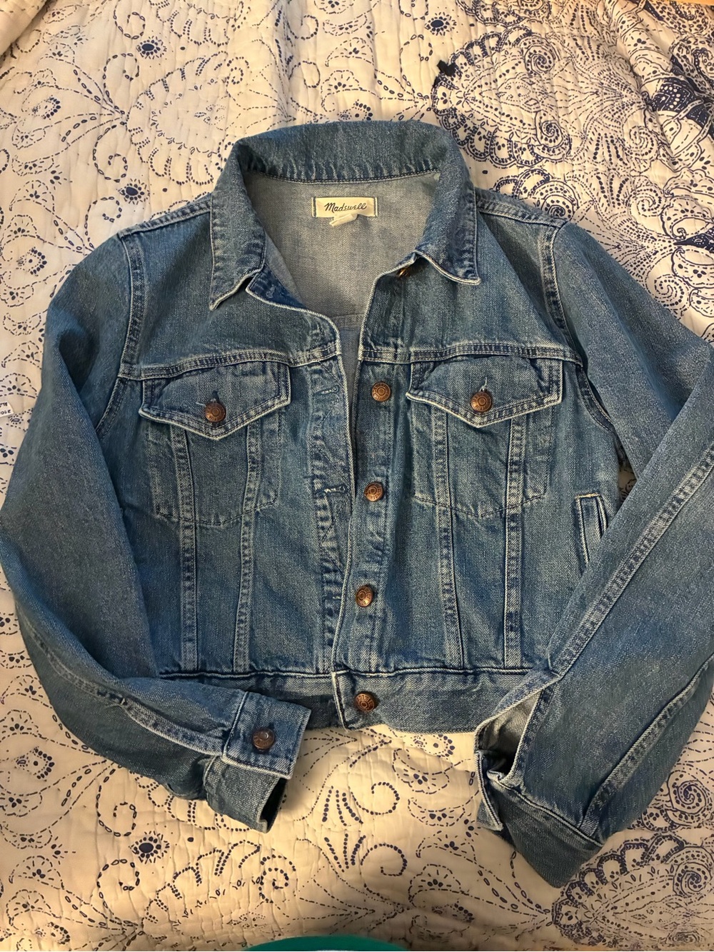 Madewell Blue Denim Jacket - small